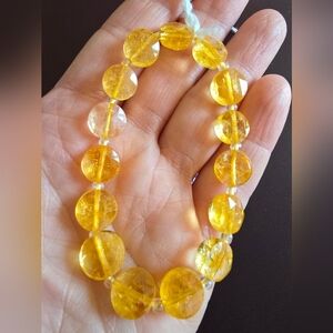 10mm Citrine Bracelet ON SALE 🔥